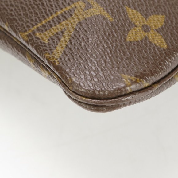 Louis Vuitton Monogram Pochette Priant M51805 Leather Second Bag Clutch Pouch... - Picture 10 of 14